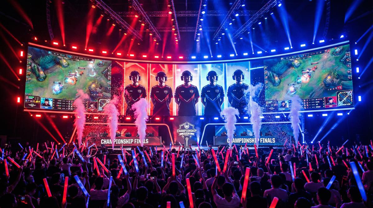 国产主播电竞名场面视频-经典赛事高光时刻